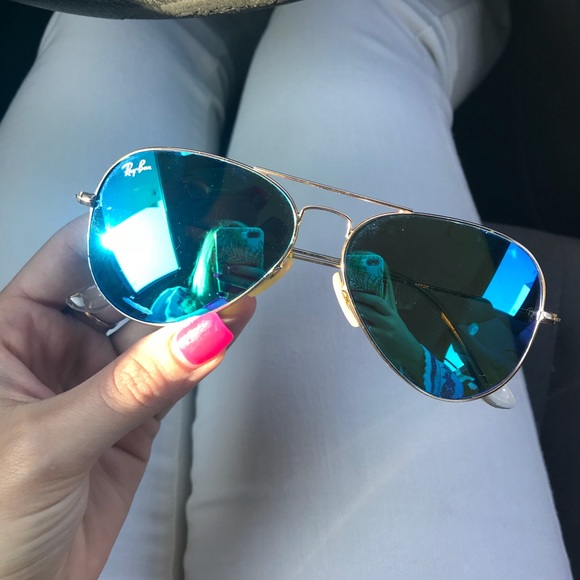 Ray-Ban Accessories - Blue rayban aviators